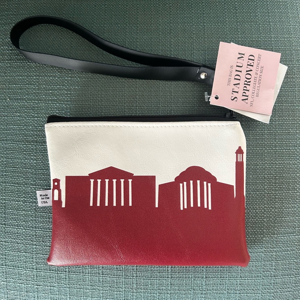Alabama Crimson Tide Tuscaloosa wristlet new with tags!